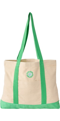 2026 Rip Curl Tote Com Logótipo Misto 25L 034WSB - Natural / Green