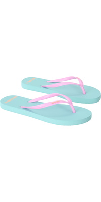 2026 Chinelos Femininos Bondi Bloom Com Biqueira Aberta Da Rip Curl 16HWOT - Light Sea Blue