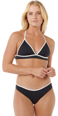 2026 Calças Mirage Fusion Hipster Para Mulher Da Rip Curl 0S8WSW - Black