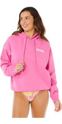 2026 Rip Curl Casaco Com Capuz Feminino Surf Puff Heritage 06AWFL - Super Pink