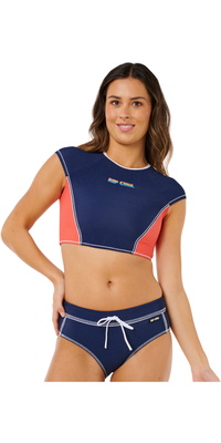 2026 Rip Curl Calções De Banho Femininos Surf Tide Boy Short Bikini Bottoms 0W7WSW - Dark Navy