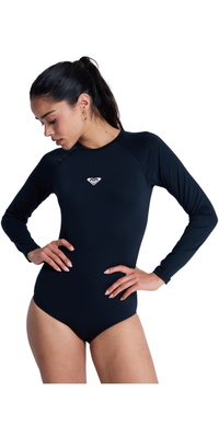 2026 Fato De Surf Feminino De Manga Comprida « Roxy » Da Back Zip , Modelo ERJWR03918 - Anthracite