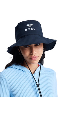 2026 Roxy Chapéu Feminino Roxy Sun Addiction Hat ERJHA04480 - Anthracite
