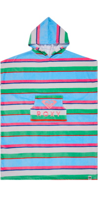 2026 Roxy Toalha Feminina Stay Magical Com Estampa Poncho ERJAA04433 - Cloud Dancer Classic Stripe