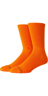 Meias Unissexo « Stance » Icon 2026 Crew M311D14ICO - Orange