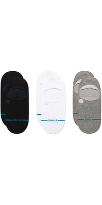 2026 Meias Unissexo « Stance » Icon No Show, Embalagem De 3 Pares A145A23ICO - Multi