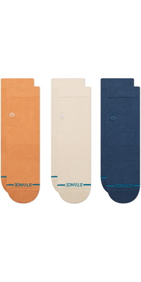 Conjunto De 3 Pares De Meias Unissexo Icon Quarter Da Coleção « Stance » 2026 - A356A21IQP - Mango