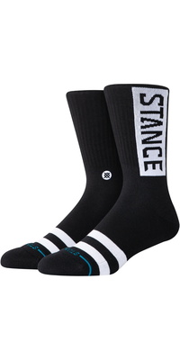 2026 Stance Meia Unissexo OG Crew M556D17OGG - Black