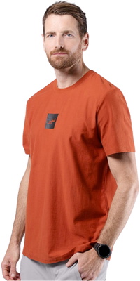 Camiseta Masculina Em Carbono  Zhik  2026 TEE-0735-M - Red Earth