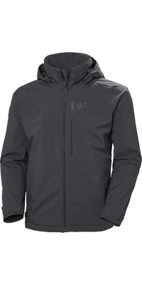 2025 Helly Hansen Mens HP Racing LIFALOFT Casaco De Vela Com Capuz 30366 - Ebony