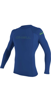 Jaqueta Corta-vento 2026 - O'neill Youth Skins Basic Manga Comprida 3346 - Pacific