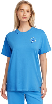 2026 ONeill Mulher Mulheres Da Onda T-Shirt 1850249 - Blue Booth