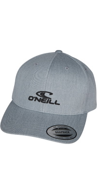 2026 ONeill Mens Logo Wave Cap 2450120 - Silver Melee
