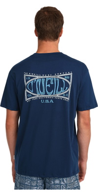 2026 ONeill Homem Logotipo Da Caixa T-Shirt 2850353 - English Evening