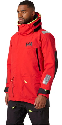 Jaqueta Offshore Skagen Masculina 2026 Helly Hansen 34255 - Alerta Vermelho