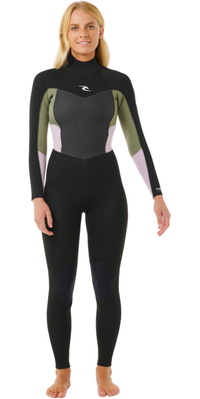 Rip Curl Omega F 3/2mm GBS Back Zip Ato De Mergulho Para Mulher 2025 157WFS - Khaki