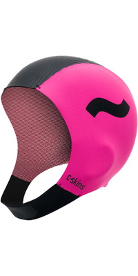 2026 Swim Research Freedom 3mm Swim Cap C-HOSR - Preto / Rosa