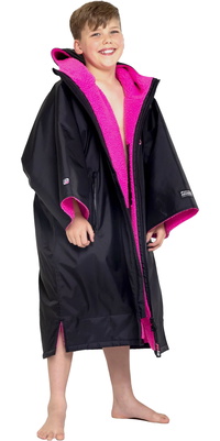 2026 Dryrobe Roupão De Troca De Roupa De Manga Comprida Para Júnior Advance V3KSLSDA - Black / Rosa