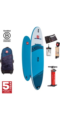2026 Red Paddle Co 108 Ride MSL Stand Up Paddle Board , Saco E Bomba 001-001-001-0101 - Blue