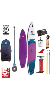 2026 Red Paddle Co 110 Sport MSL Stand Up Paddle Board , Saco, Bomba E Remo Leve Prime 001-001-002-0059 - Purple