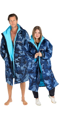 2026 Dryrobe Advance Roupão De Troca De Roupa De Manga Comprida DALSV3 - Blue / Camuflagem