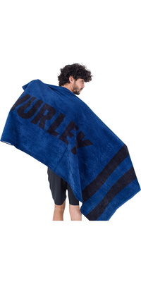 Hurley 2026 Fastlane 2 Stripe Towel AMAX23Q1FT - Poseidon Blue