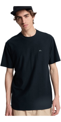 2026 Quiksilver Homem Camiseta Redonda De Pescoço Slub EQYKT04391 - Black