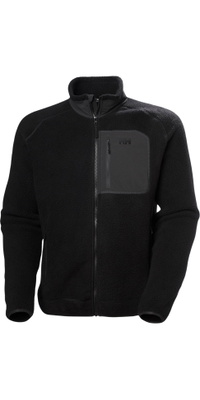2025 Helly Hansen Casaco Panorama Pile Fleece Block Jacket 49460 - Black