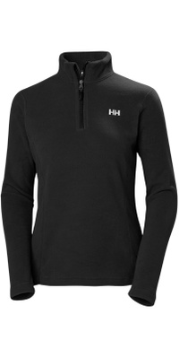 Casaco De Lã Feminino Helly Hansen Daybreaker 1/2 Zip Fleece 50845 - Black