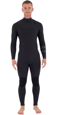 Roupa De Mergulho Hurley Plus 5/3mm Chest Zip 2025 MFS0012504 Para Homens - Black