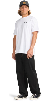 2026 Billabong Homem Arco Crew Camiseta EBYKT00100 - White