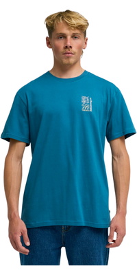 2026 Billabong Homem A Sensação T-Shirt EBYZT00564 - Real Teal