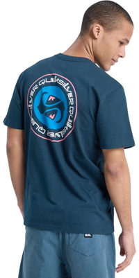 2026 Quiksilver Homem Dualidade Ev T-Shirt EQYZT08290 - Dark Navy