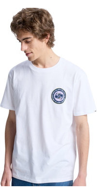 2026 Quiksilver Homem Dualidade T-Shirt EQYZT08290 - White
