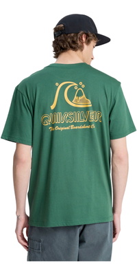 2026 Quiksilver Homem Evo Original Camiseta EQYZT08263 - Forest