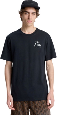 2026 Quiksilver Homem Evo Original Camiseta EQYZT08263 - Black