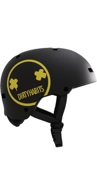 2026 Mystic Vandal Pro Capacete Dirty Habits 35009.260635 - Black / Amarelo