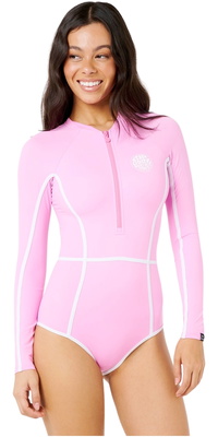 Fato De Surf Clássico De Manga Comprida Para Mulher 2026 Da Rip Curl , Modelo 19FWRV - Fuchsia