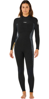 Roupa De Neoprene Feminina Rip Curl Dawn Patrol 4/3mm Back Zip 2026, Modelo 163WFS - Natural