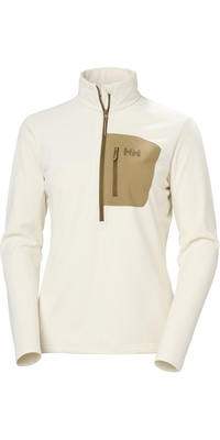 2026 Helly Hansen Mulher Versalite 1/2 Zip Fleece 49559 - Snow
