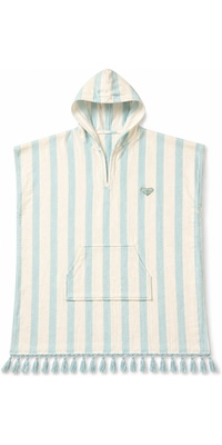 2026 Roxy Modelos Femininos Bird Of Fever Poncho ERJAA04480 - Tanager Turquoise