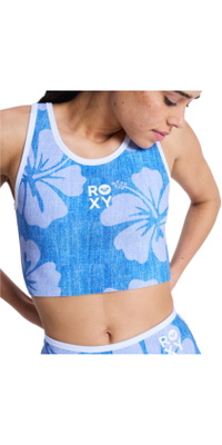 2026 Roxy Womens 1mm Rise Colete Reversível Em Neoprene Natural 26BW293500 - Denim
