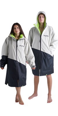 2026 Dryrobe Advance Roupão De Troca De Roupa De Manga Comprida DALSV3 - Antracite / Lime