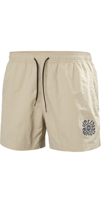 2026 Helly Hansen Calções De Banho Cascais 4,5 54587 - Khaki / Areia