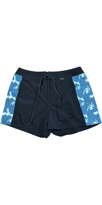 Calções De Banho Femininos « Hurley » De 2026, 7,6 Cm, WBSEU00001 - Black