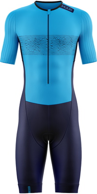 2026 Fato De Triatlo Contour Para Homem Da HUUB , Modelo CONTSBN - Blue / Azul-marinho