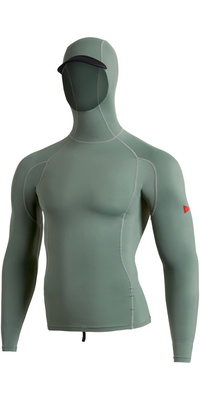 2026 Camisola De Lycra Com Capuz E Manga Comprida « Florence Marine X » FMSS00030 - Dark Sage