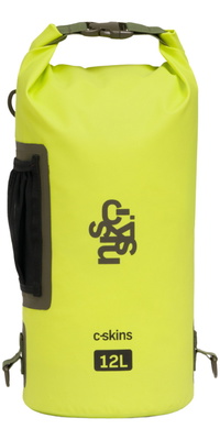 2026 C-Skins Session 12L Dry Bag C-DBSE12 - Flash Green