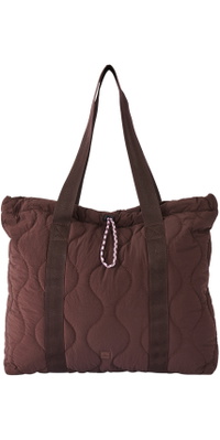 2026 Rip Curl Mulher Bilbao Bolsa Tote Cinch 03VWSB - Dark Plum