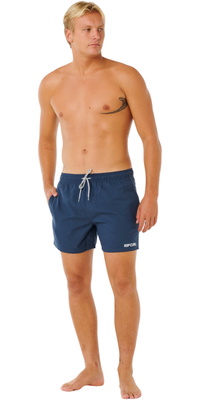 2026 Rip Curl Homem Streamline Offset Volei De Praia Boardshorts 0EQMBO - Dark Navy